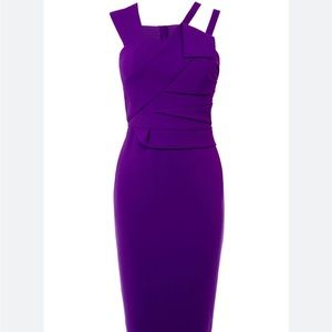 Karen Millen purple dress